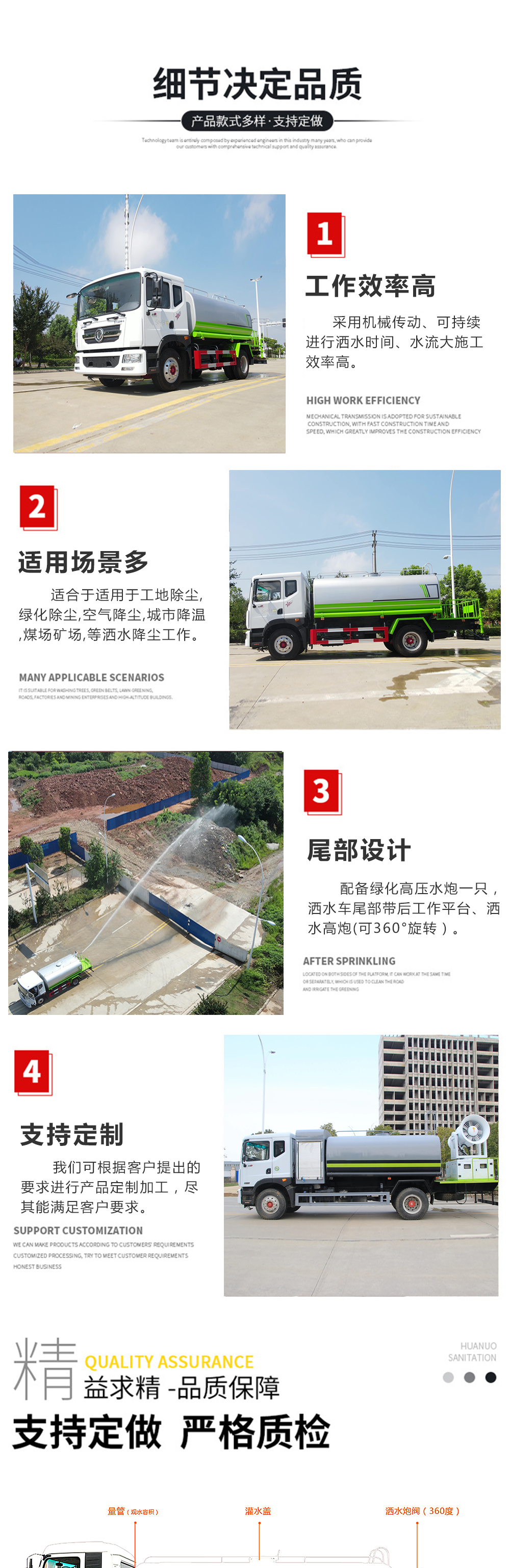 國六5立方東風(fēng)D6 灑水車(chē)